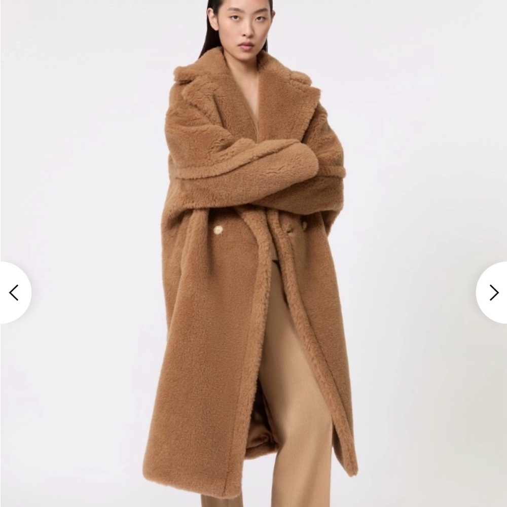 MaxMara Teddy Bear Icon Coat - Camel